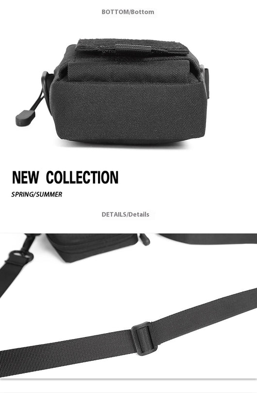 Bolsa Táctica Oxford Impermeable Estilo Coreano para Hombre - Image 11