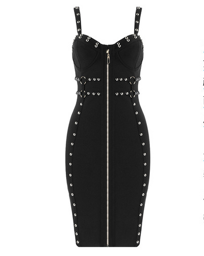 Vestido Ajustado de Bandaje para Realzar Caderas - Image 19