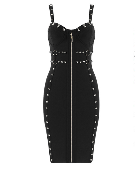 Vestido Ajustado de Bandaje para Realzar Caderas - Image 19