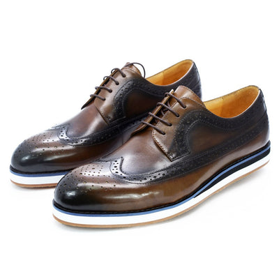 Zapatos de Cuero Casual Ejecutivo para Hombre - Estilo Europeo y Americano - Image 3