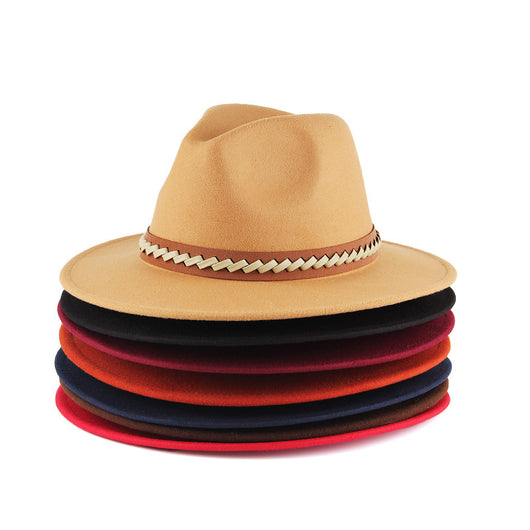 Sombreros de Fieltro Otoño Invierno para Hombre y Mujer - Estilo Británico - Image 15