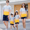 Conjuntos de Pijama Listrados para Toda a Família - Camiseta e Shorts Coordenados