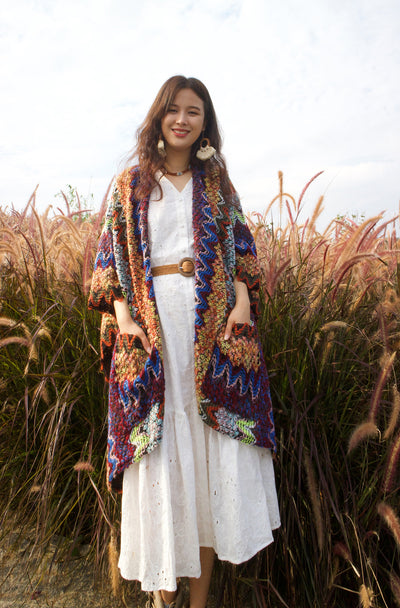 Pashmina Étnica para Viajes - Chal Artesanal Estampado Fotográfico - Image 9