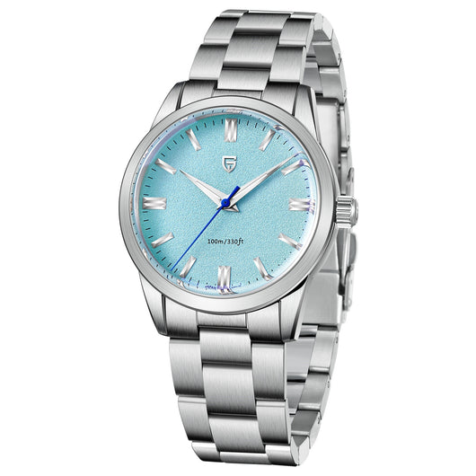 Reloj de Cuarzo para Hombre con Correa de Acero Inoxidable y Esfera Cielo Nocturno - Image 8