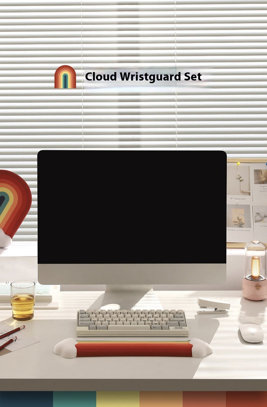 Reposamuñecas Gel Rainbow Antideslizante para Teclado y Mouse - Image 15