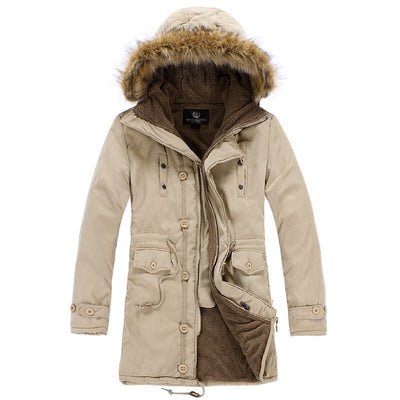 Abrigo Parka de Invierno para Hombre - Chaqueta Cálida de Algodón - Image 13