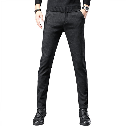 Pantalones de Vestir para Hombre Premium Anti-arrugas con Forro Grueso - Image 6