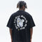 Camiseta Hombre Estampada Suelta Manga Corta