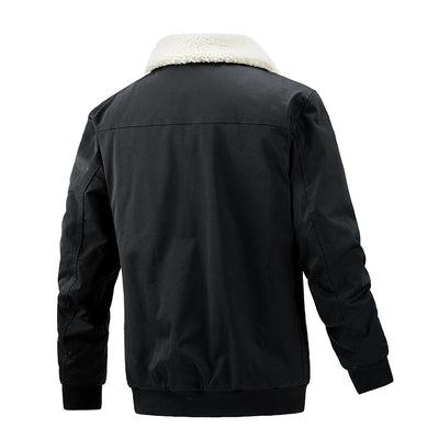 Chaqueta de Algodón Ligera Talla Grande para Hombre - Casual y Trabajo - Image 5