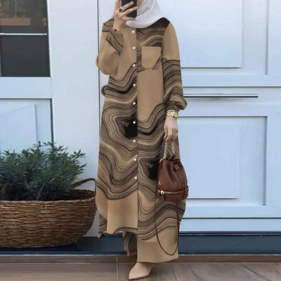 Conjunto Ejecutivo Mujer: Camisa Manga Larga y Pantalón - Image 10
