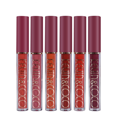 Set de 6 Brillos Labiales de Colores Vibrantes - Image 4