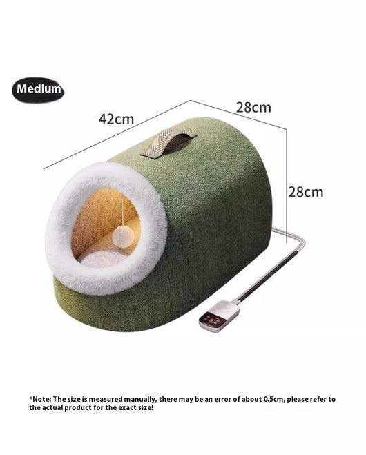 Cama Térmica Cerrada para Gatos - Nido Abrigado Invierno - Image 16