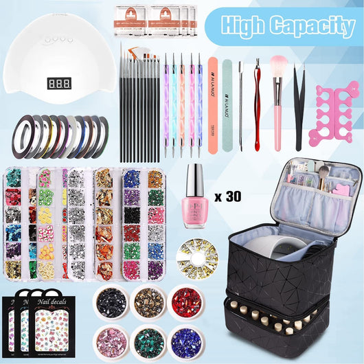 Bolsa Organizadora de Esmaltes Doble Capa Impermeable - Image 15
