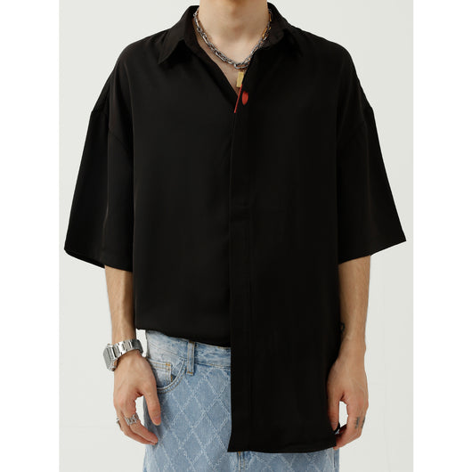 Camisa Suelta Estilo Coreano con Diseño Personalizado - Corte Moderno y Atrevido - Image 13