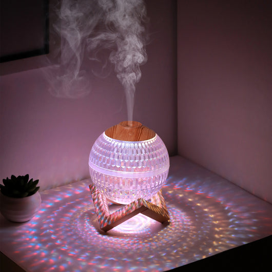 Humidificador Esfera de Cristal RGB con Luz LED Silencioso - Image 6