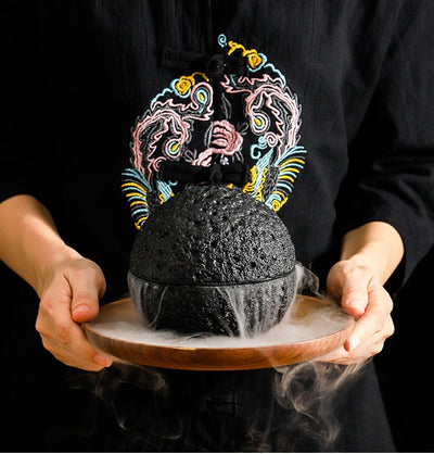 Taza Redonda Ahumada Negra para Servicio de Mesa - Image 19