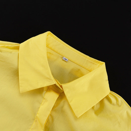 Conjunto Ejecutivo Amarillo: Blazer y Falda Dos Piezas - Image 15