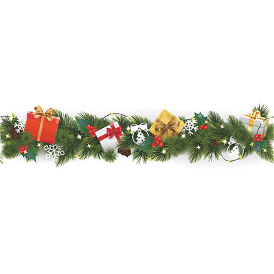 Adhesivo Decorativo Navideño Rama de Pino para Cintura - Image 5