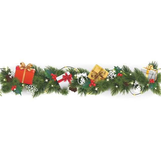 Adhesivo Decorativo Navideño Rama de Pino para Cintura - Image 5