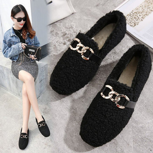 Zapatos Deportivos para Mujer con Forro Polar Cálido - Image 9