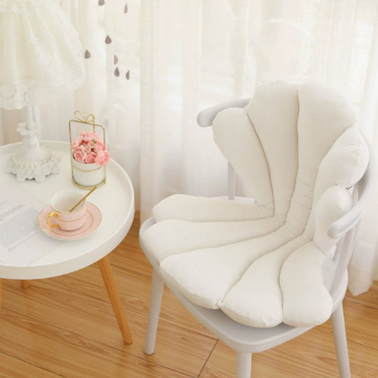 Cojín Velvet Seal Shell Lujo Rosa – Almohada Asiento Elegante - Image 13