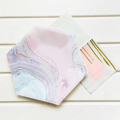 Platos de Papel Desechables para Postres - Colores Vibrantes - Image 15