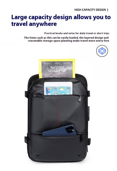 Mochila Ejecutiva de Compresión Inteligente Premium - Image 38