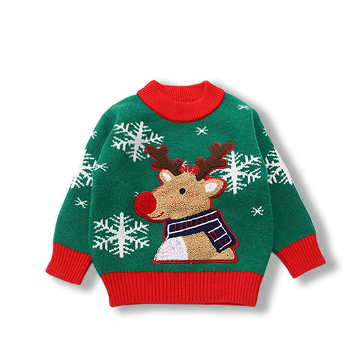 Suéter Infantil Acolchado Reno Navideño - Image 4
