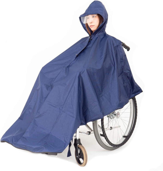 Poncho Impermeable Reflectante para Silla de Ruedas y Scooter de Movilidad - Image 14