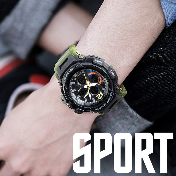 Reloj Deportivo Electrónico Resistente al Agua para Hombre