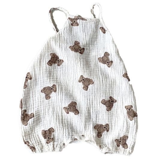 Conjunto de Verano: Blusa Manga Corta y Overol - Image 6