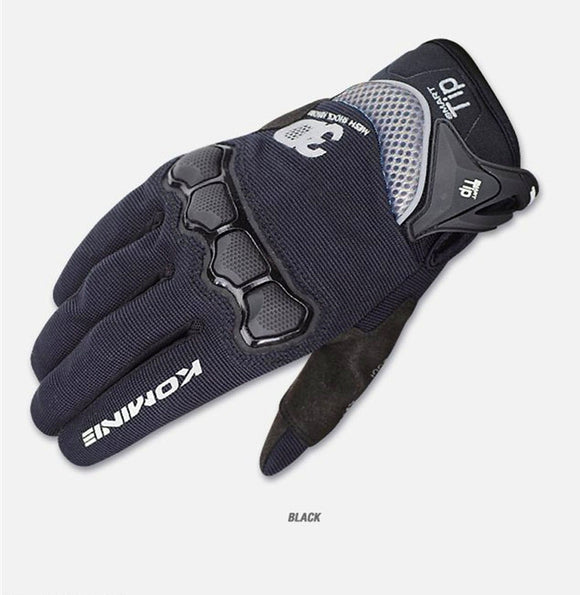 Guantes de Ciclismo Táctiles Resistentes con Protección 3D