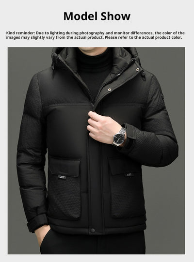 Chaqueta Acolchada de Plumón para Invierno - Image 13