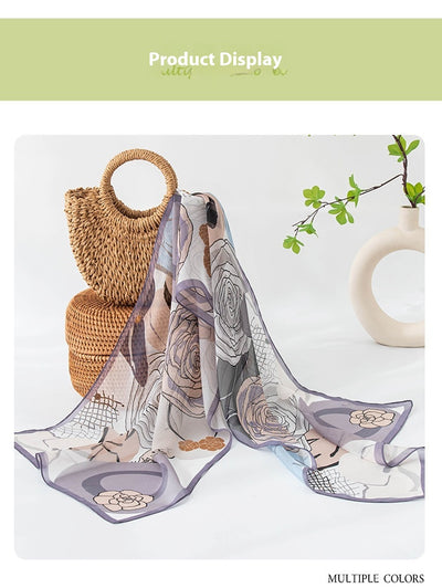 Pañuelo de Seda Mulberry Estampado para Mujer - Image 23