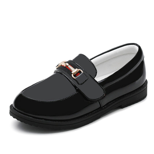 Zapatos Casuales Estilo Británico Coreano Negro