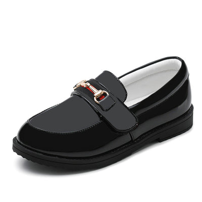 Zapatos Casuales Estilo Británico Coreano Negro