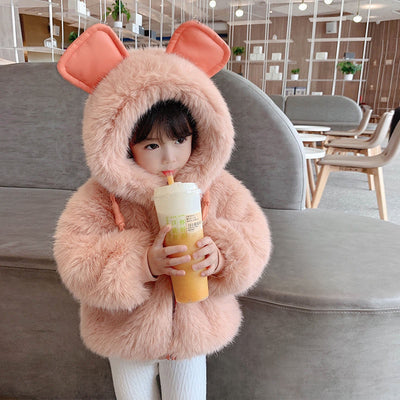 Chaqueta Acolchada con Capucha para Niñas - Abrigo Infantil Térmico - Image 9