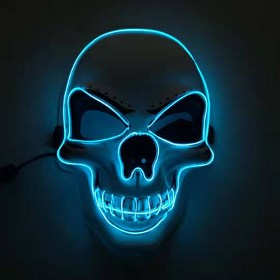 Máscara Calavera LED Luminosa para Halloween - Image 24