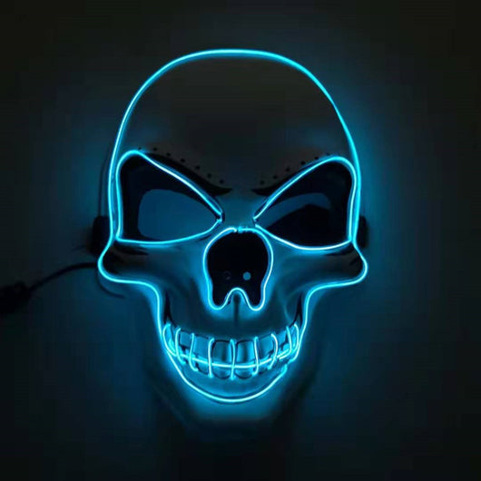 Máscara Calavera LED Luminosa para Halloween - Image 24