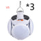 3 Pieces White USA