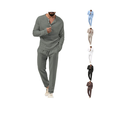 Conjunto Casual de 3 Piezas: Camiseta Manga Larga, Camisa y Pantalones - Image 15