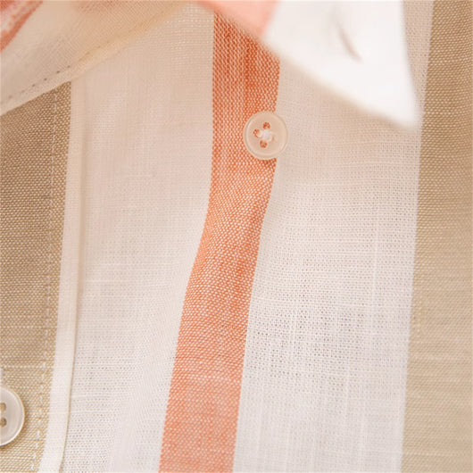 Camisa Ejecutiva Transpirable con Cuello Italiano y Botones Ocultos - Image 6