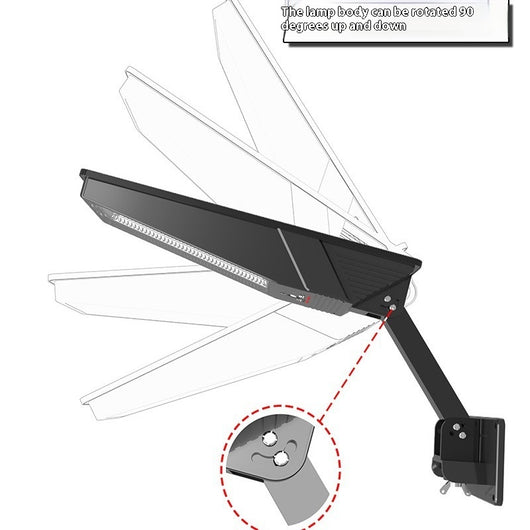 Lámpara Solar de Pared con Sensor de Movimiento para Jardín - Image 5