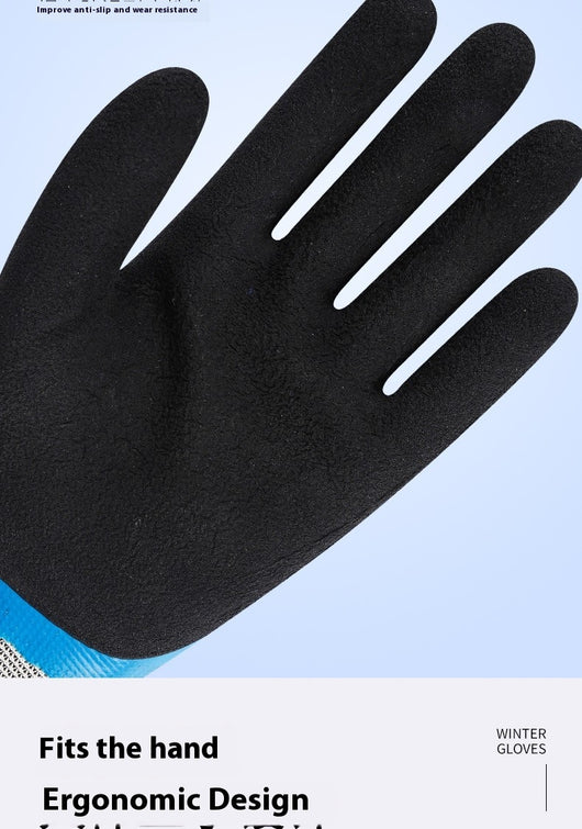 Guantes de Trabajo Aislados con Forro Térmico para Protección contra el Frío - Image 11
