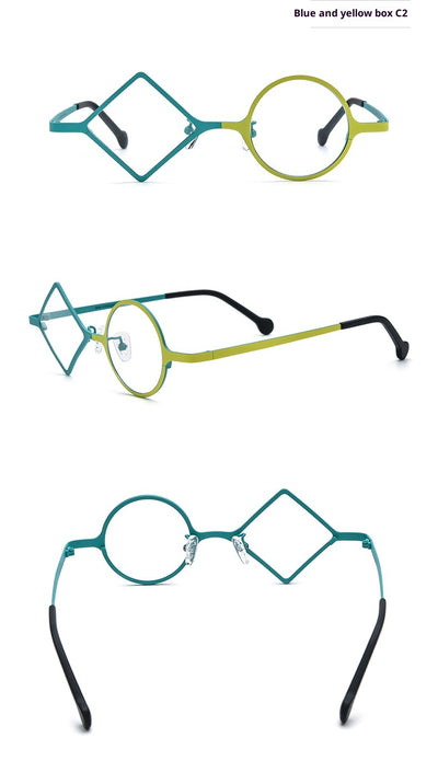 Gafas Bloqueadoras de Luz Azul Titanio Ultraligeras Diseño Irregular - Image 13