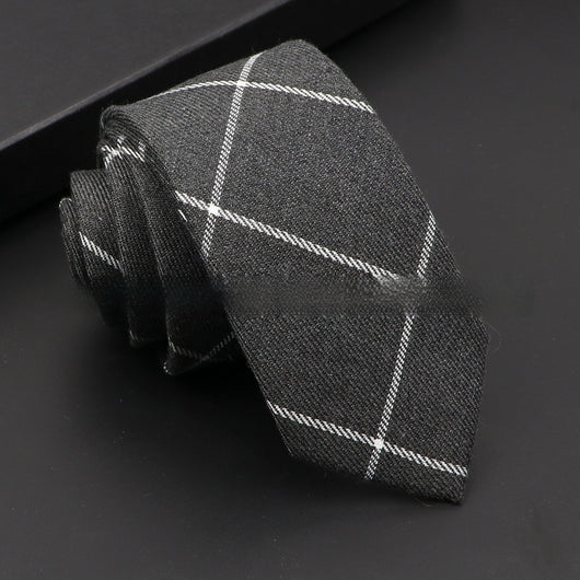 Corbata de Lana Artificial Estilo Coreano - Accesorio Casual Versátil - Image 15