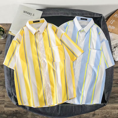 Chaqueta Camisa Protección Solar Estilo Hong Kong Manga Corta 5 Minutos - Image 9