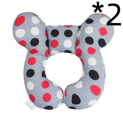 Almohada de Viaje Protectora para Bebé - Soporte en Forma de U para Auto - Image 37