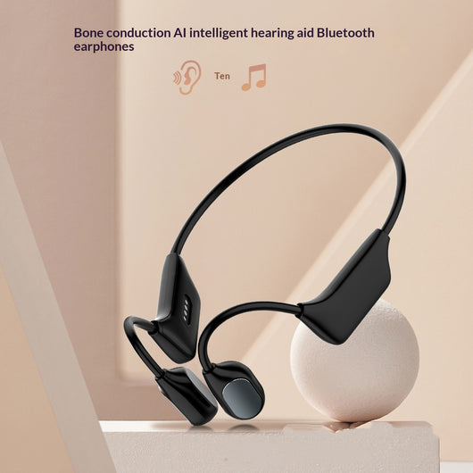 Auriculares de Conducción Ósea Inalámbricos con Cancelación de Ruido y Audio de Alta Fidelidad