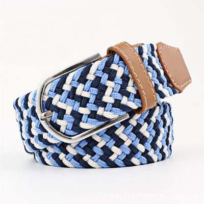 Cinturón Tejido Elástico Corrugado Multiuso Casual para Mujer - Image 11